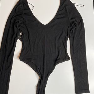 Black FashionNova body suit